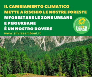 IL CAMBIAMENTO CLIMATICO METTE A RISCHIO LE NOSTRE FORESTE