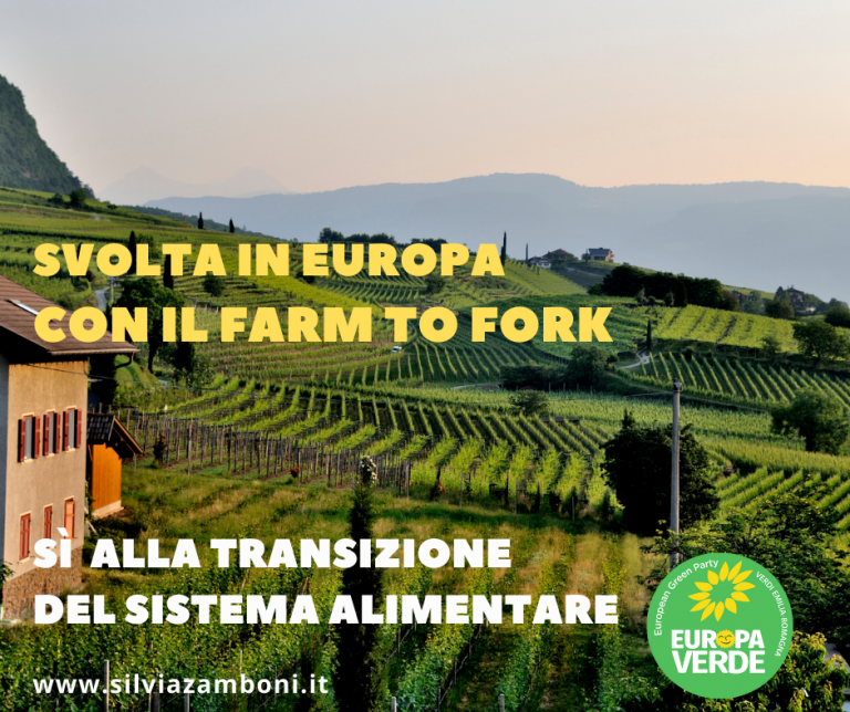 SVOLTA IN EUROPA CON IL FARM TO FORK: SÌ ALLA TRANSIZIONE DEL SISTEMA ALIMENTARE