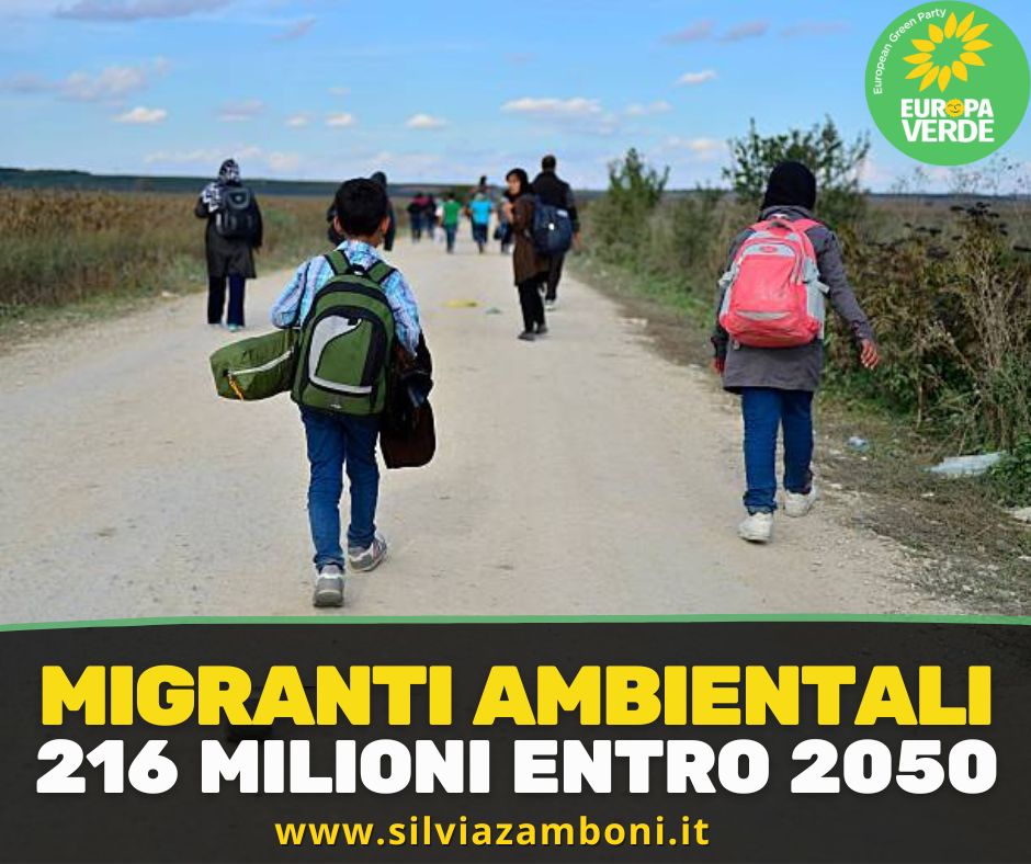 Migranti ambientali: 216 milioni entro il 2050