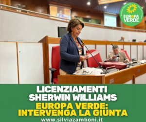 LICENZIAMENTI SHERWIN-WILLIAMS, EUROPA VERDE: INTERVENGA LA GIUNTA!