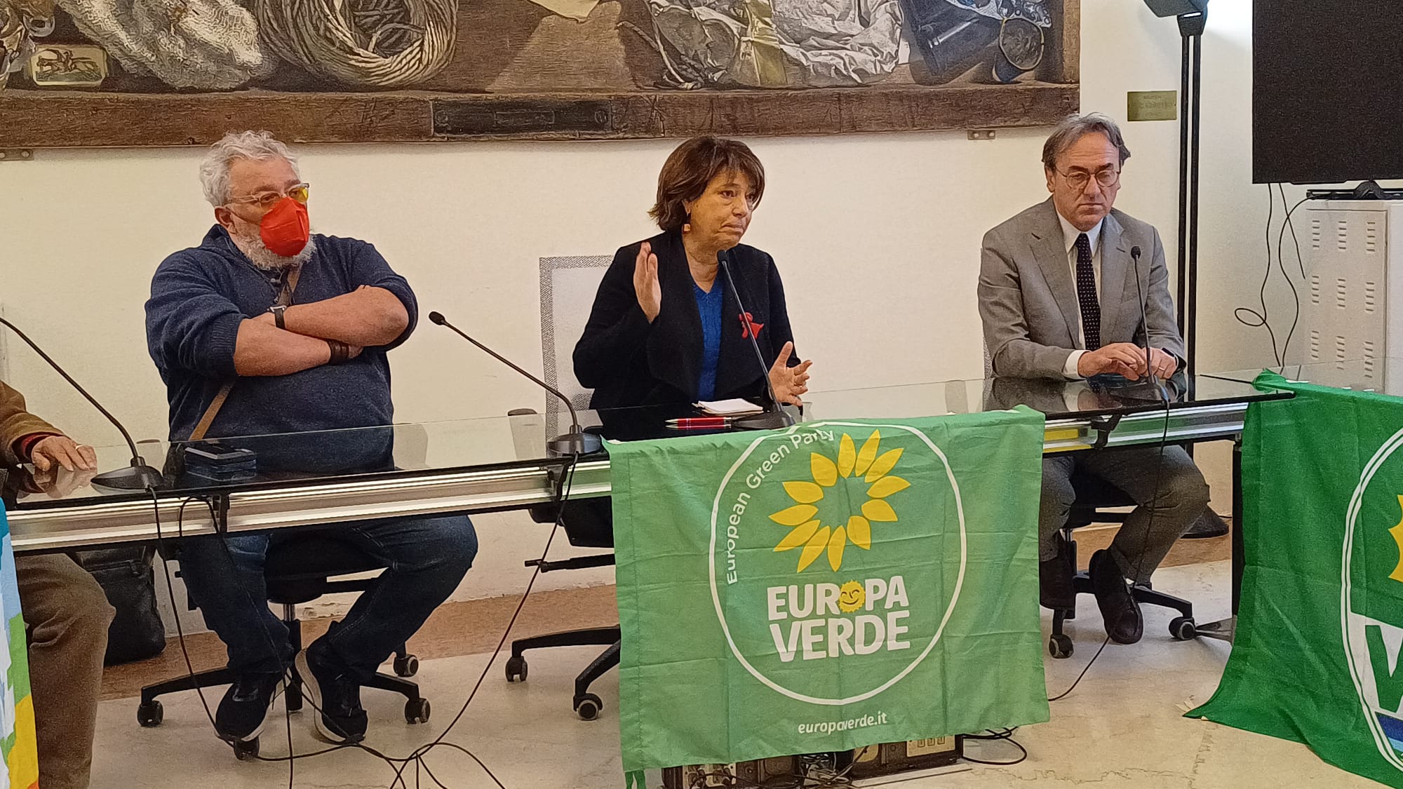 Conferenza stampa a Bologna con Angelo Bonelli su energia, trasporti ed emergenza siccità