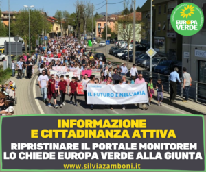 Informazione  e cittadinanza attiva: ripristinare il portale Monitorem lo chiede europa verde alla giunta