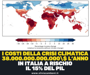 I COSTI DELLA CRISI CLIMATICA: 38MILA MILIARDI DI DOLLARI L’ANNO